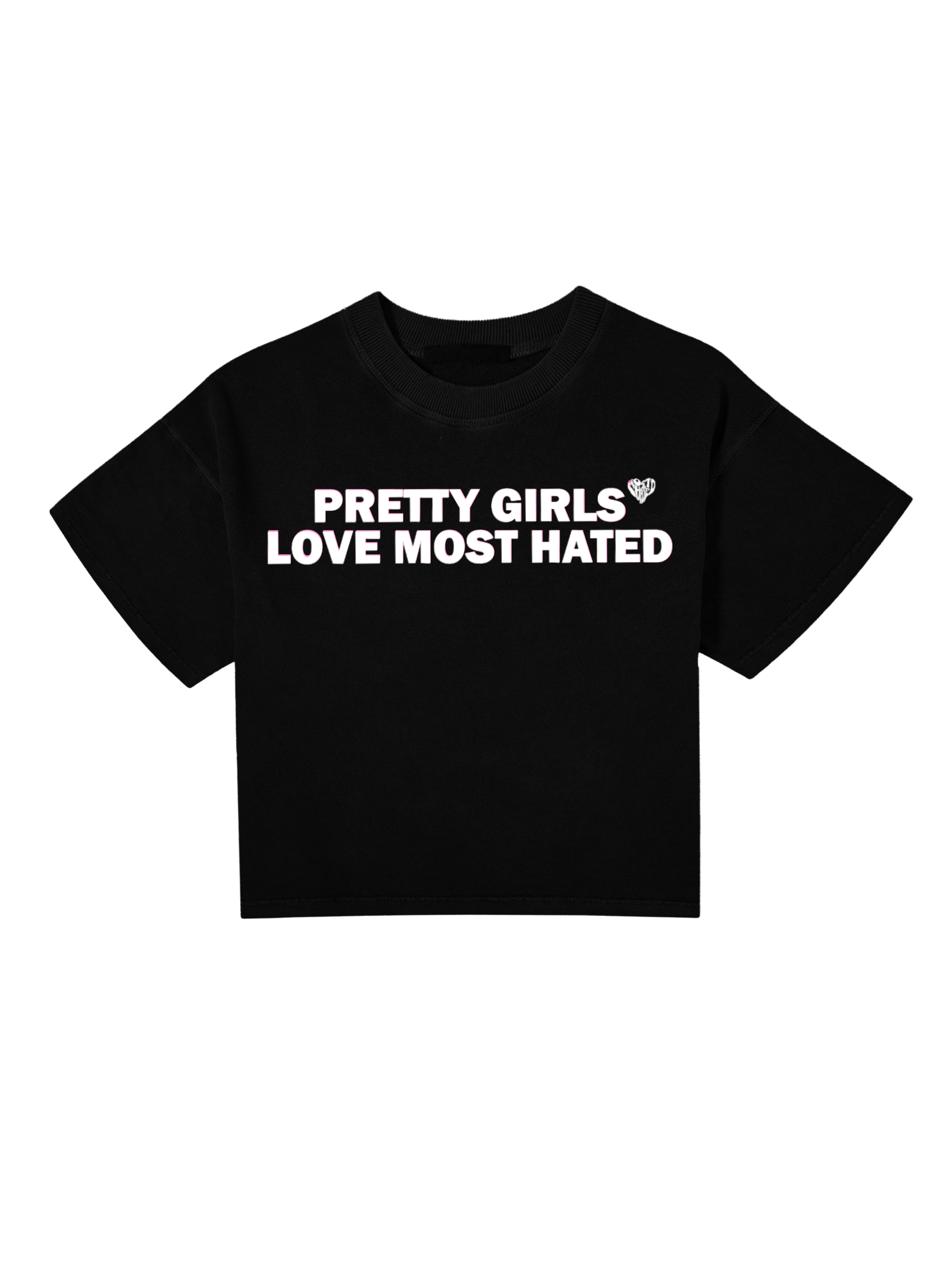 PRETTYGIRLSLOVE MOSTHATED CROPTOP (Black)