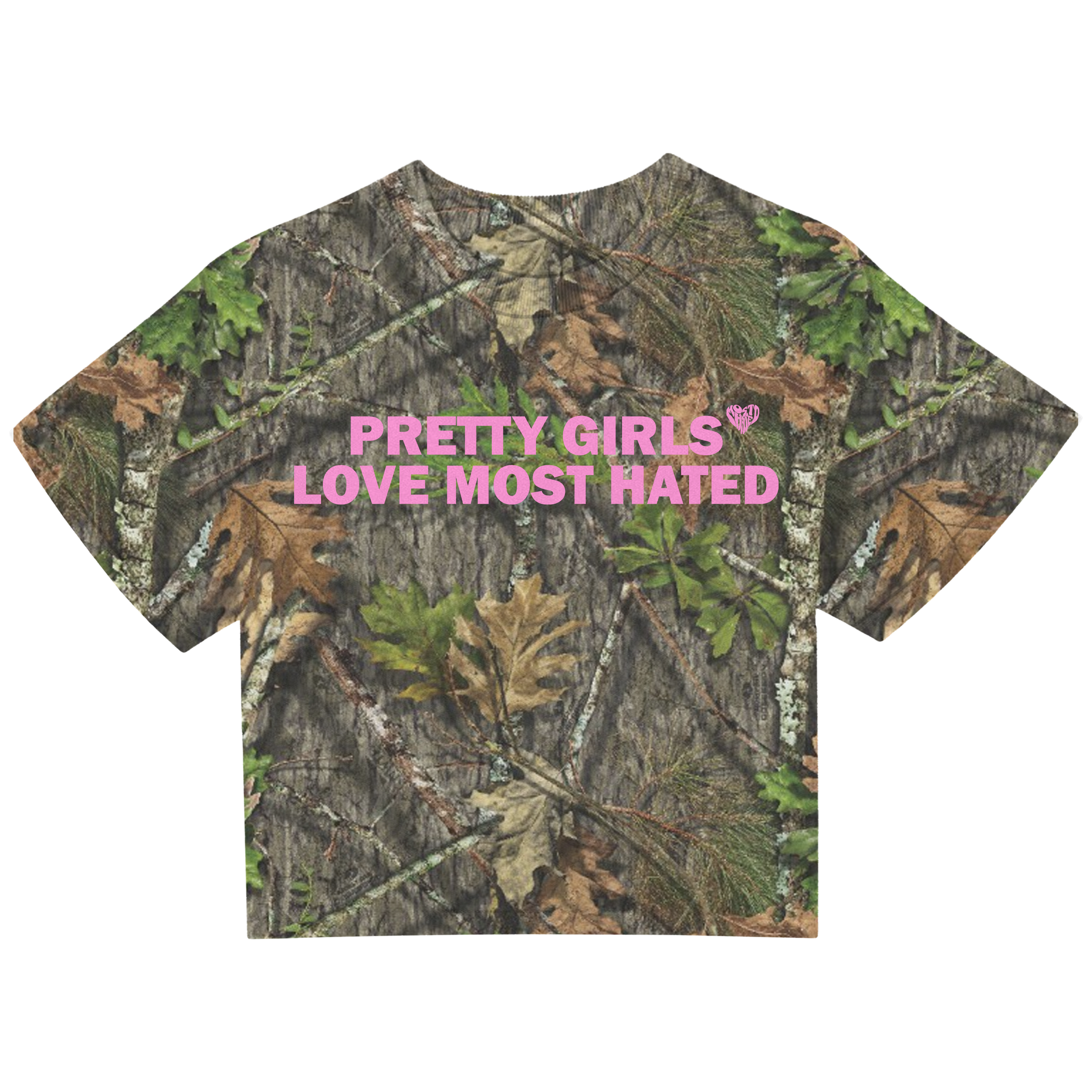 PRETTYGIRLSLOVE MOSTHATED CROPTOP(Camo)