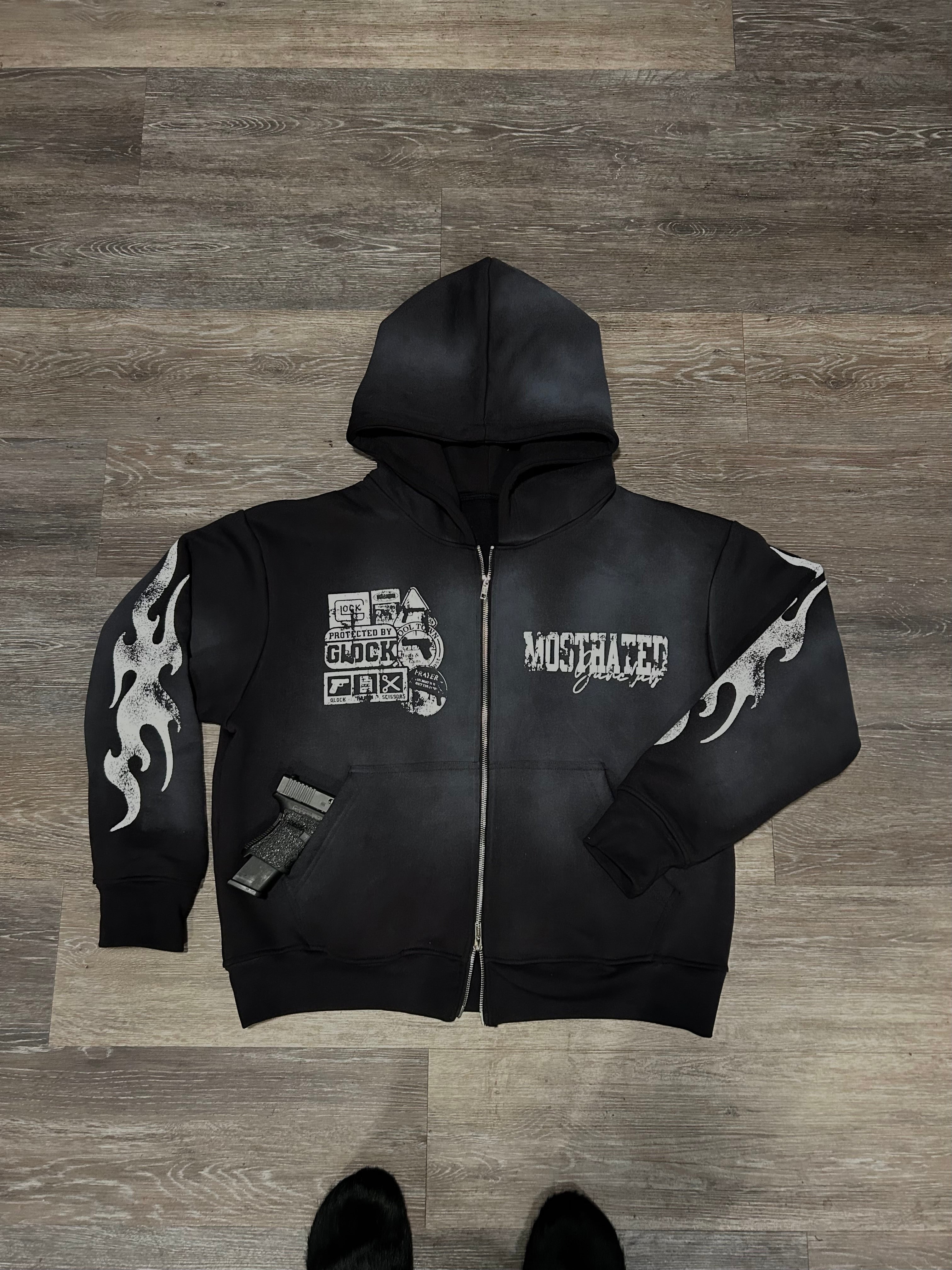 BLACK GUNCLUB HOODIE